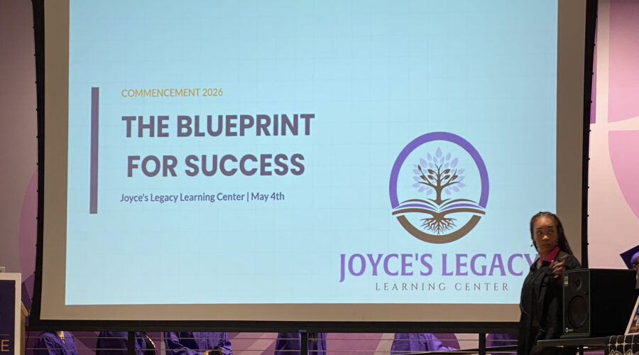 Joyce's Legacy Learning Center Graduation Led by Mercedez Butts